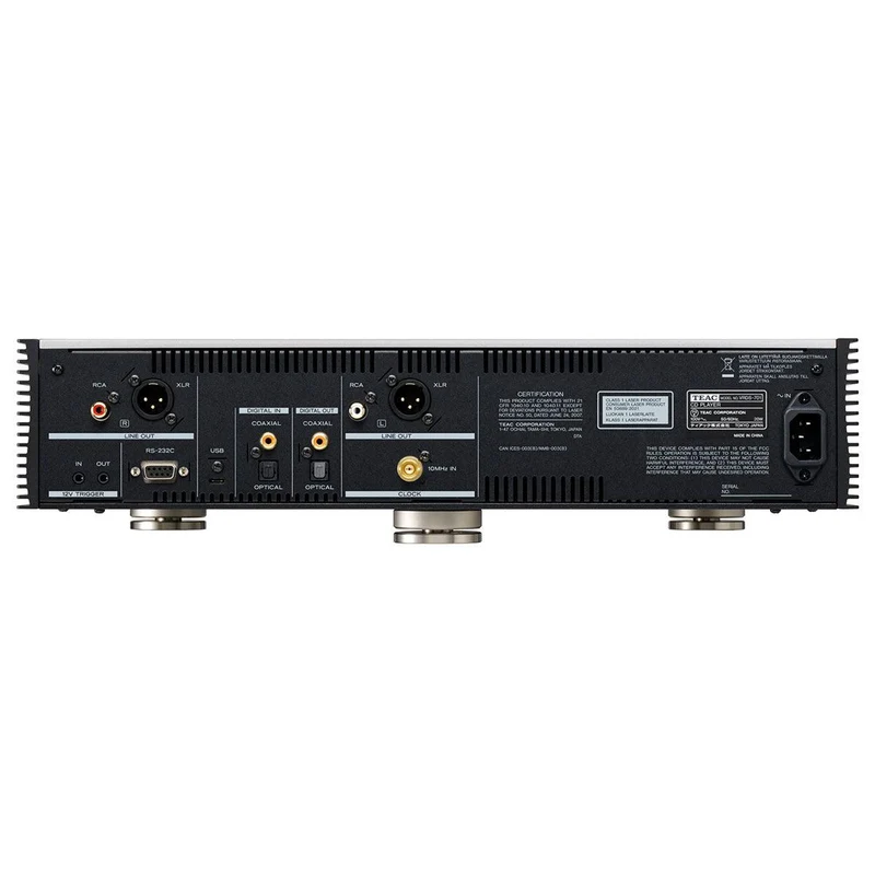 TEAC VRDS-701 SILVER Lettore CD con DAC e meccanismo VRDS, decodifica MQA