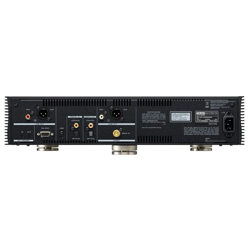 TEAC VRDS-701 BLACK Lettore CD con DAC e meccanismo VRDS, decodifica MQA