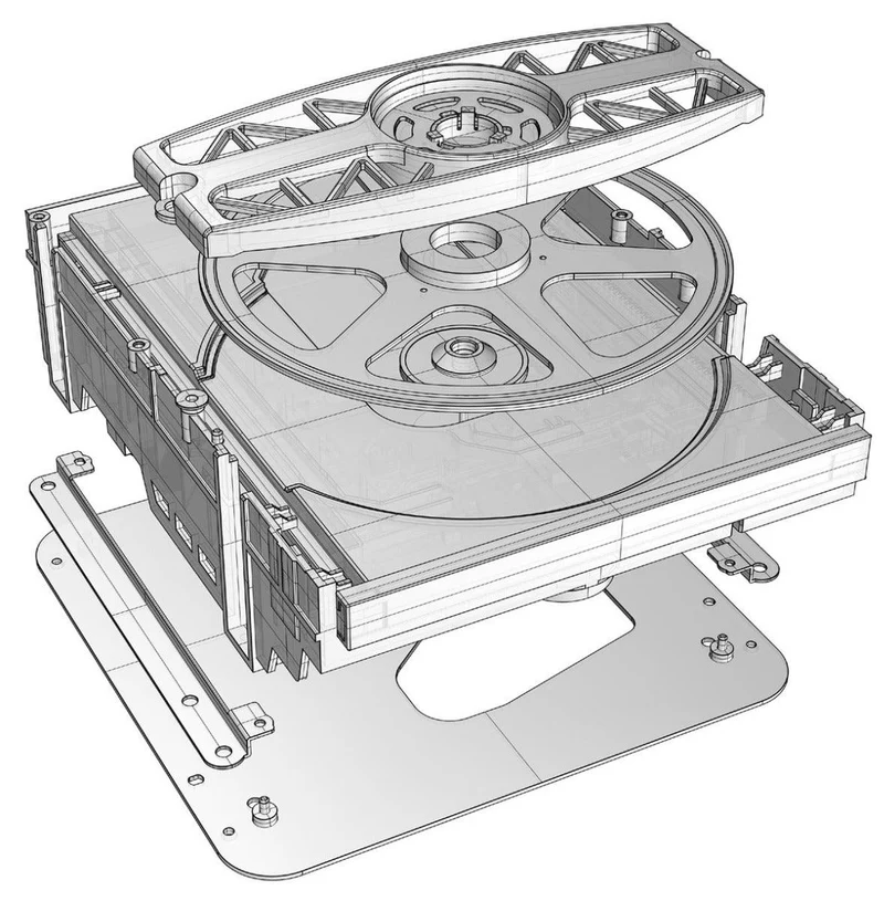 TEAC VRDS-701T BLACK Trasporto CD con meccanismo VRDS