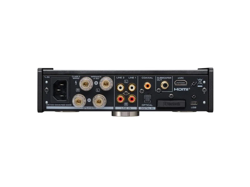 TEAC AI-303 BLACK Amplificatore con DAC, aptX™ HD e un ingresso audio USB, Hi-Res DSD256 e PCM 384/32