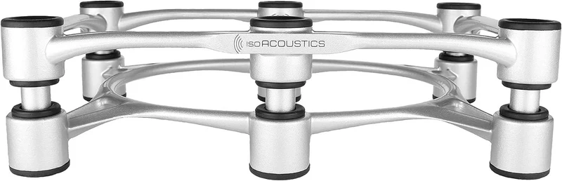 Isoacoustics Aperta 300 SILVER disaccoppiatore acustico per diffusori centrali o bookshelf con peso fino a 27 kg