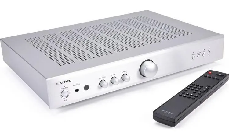 Rotel A8 SILVER Amplificatore integrato 2 canali Classe A/B da 40W RMS