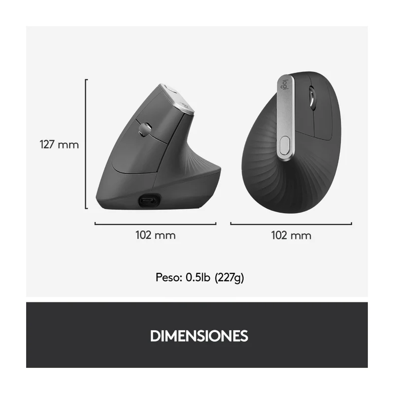 Logitech Mouse Inalámbrico MX Vertical