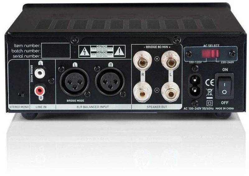 Tangent PowerAmpster II amplificatore finale Classe D da 2x100w o 1x 200w - RCA + XLR