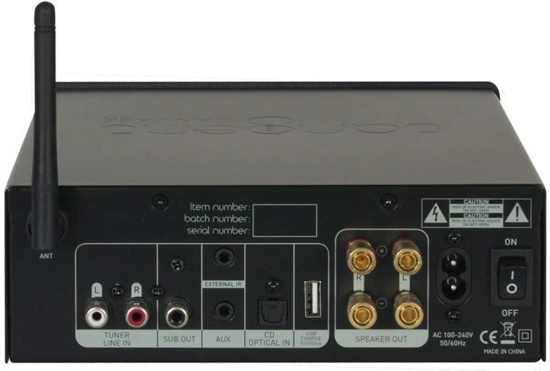 Tangent Ampster BT II amplificatore compatto 2x50w, bluetooth Aptx, toslink ottico