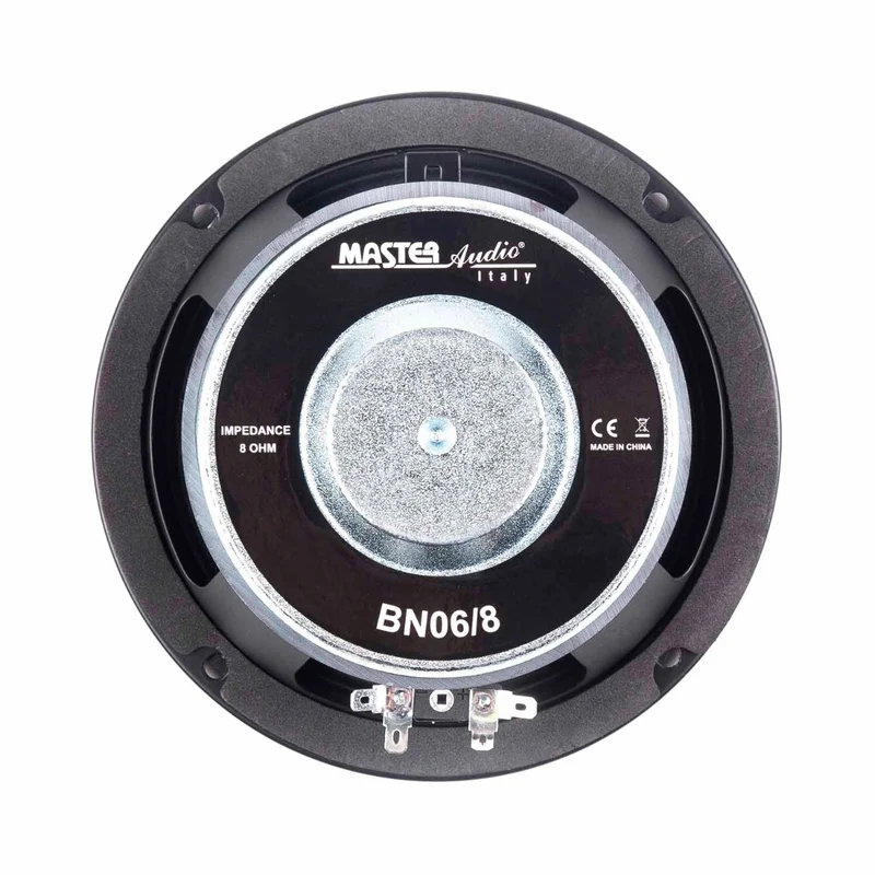 Master Audio BN06/8 Woofer professionale da 168 mm (6,5"), 8 ohm, 150W RMS, bordo in tela, cono in carta