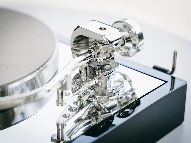 Pro-ject THE CLASSIC REFERENCE Piano/Silver Giradischi "no compromise"