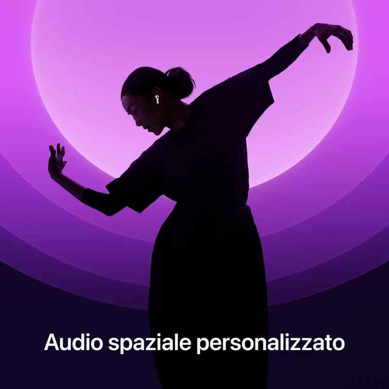 AirPods 4 con cancellazione attiva del rumore