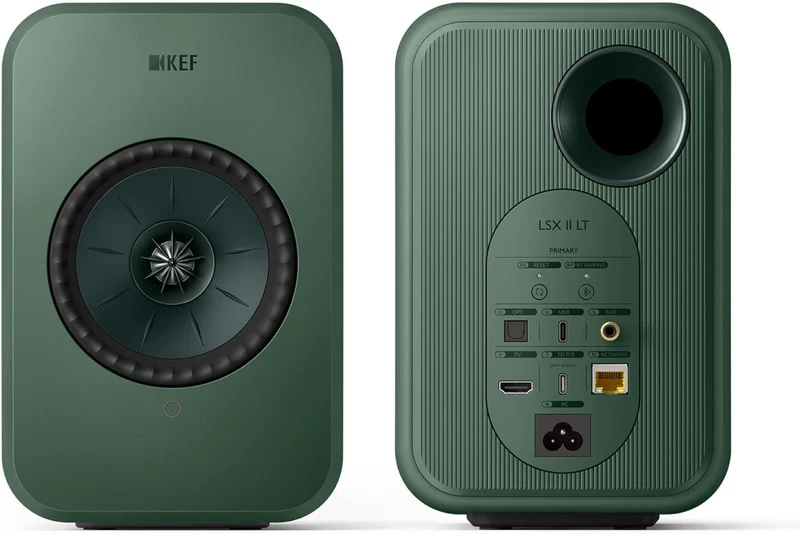 KEF LSX II LT GREEN Sistema HiFi Attivo WiFi HDMI Bluetooth (COPPIA)