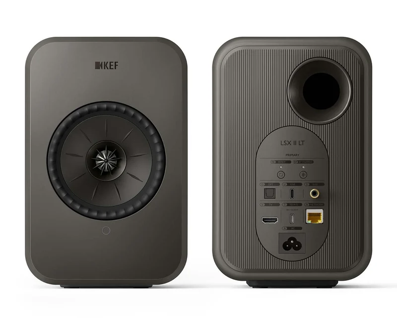 KEF LSX II LT GRAPHITE GREY Sistema HiFi Attivo WiFi HDMI Bluetooth (COPPIA)