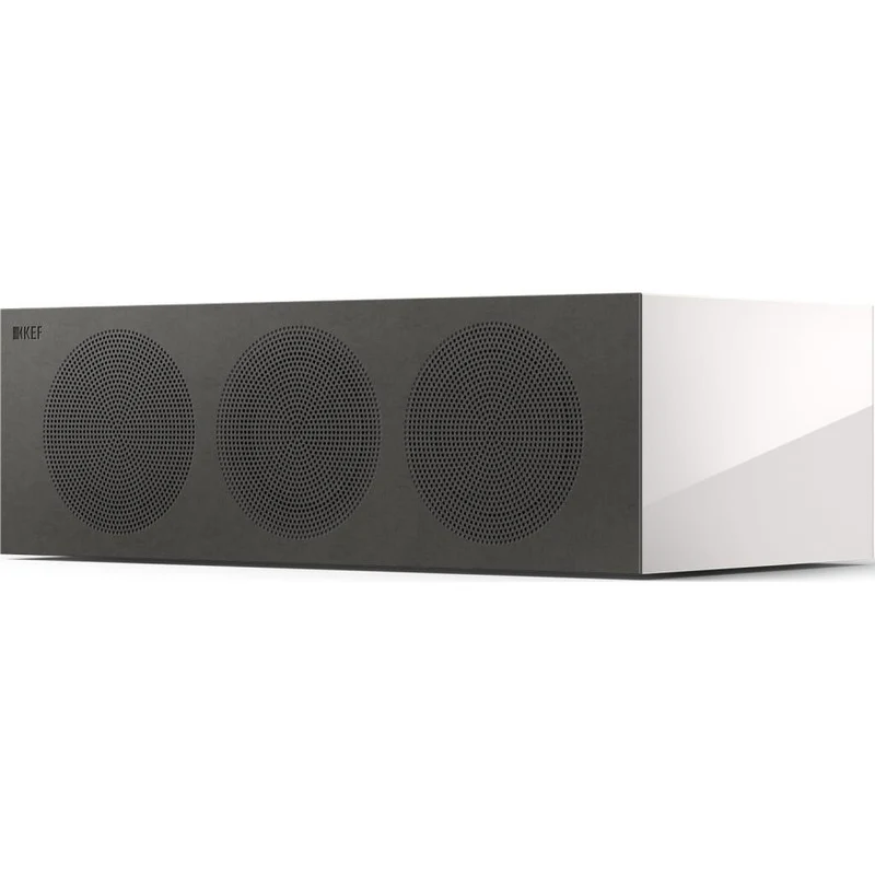 KEF R2C META WHITE Canale centrale Home CInema 3 vie bass reflex, UNI-Q tweeter