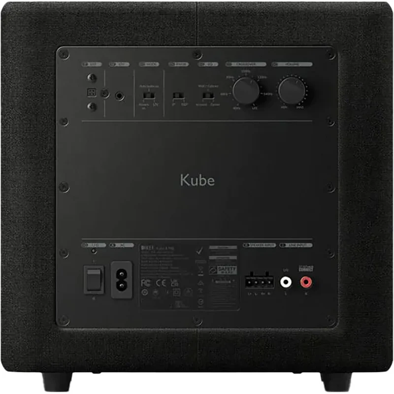 KEF KUBE 8 MIE Subwoofer amplificato 8" Hi-Fi 300w in cassa chiusa con DSP