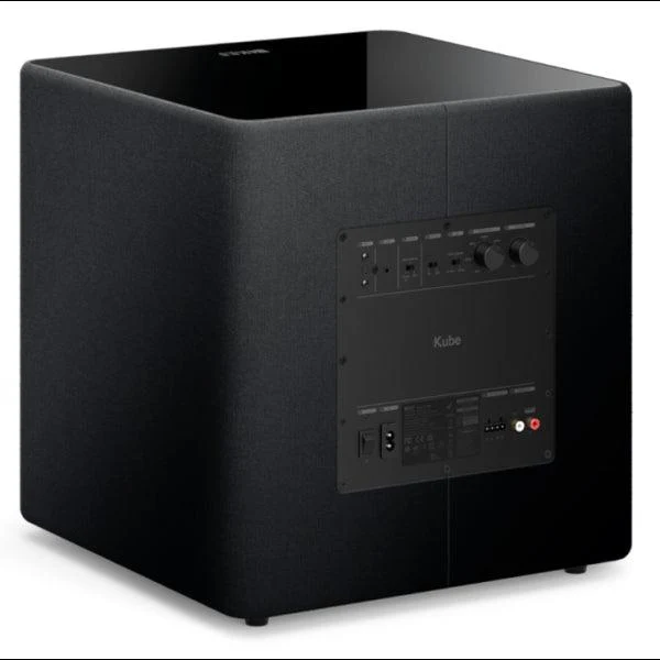 KEF KUBE 10 MIE Subwoofer amplificato Hi-Fi 300w in cassa chiusa con DSP