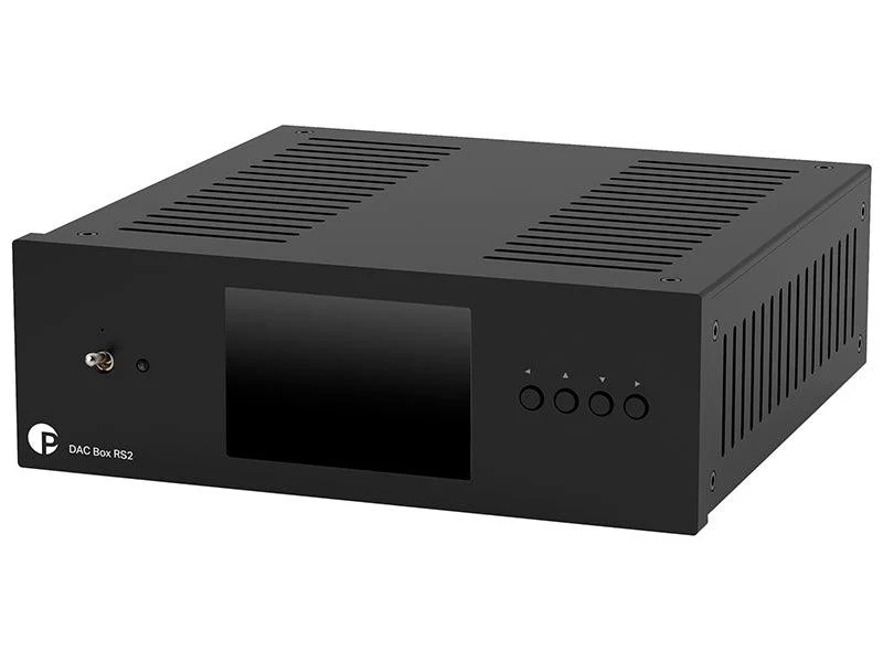 Pro-ject DAC BOX RS2 BLACK Convertitore D/A high-end. Doppio stadio d'uscita selezionabile a valvole o a stato solido
