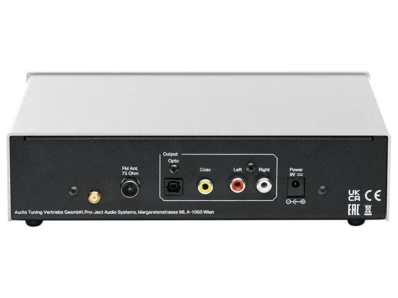 Pro-Ject TUNER BOX S3 DAB+ BLACK Sintonizzatore DAB/DAB+ e stereo FM. Radio internet. WiFi 802.11 b/g/n