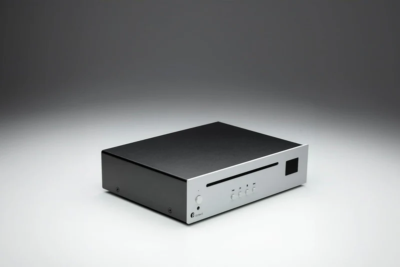 Pro-Ject CD BOX E SILVER Lettore di CD, supporta CD-DA, Convertitore DAC 24bit/192KHz