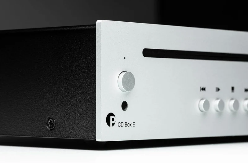 Pro-Ject CD BOX E SILVER Lettore di CD, supporta CD-DA, Convertitore DAC 24bit/192KHz