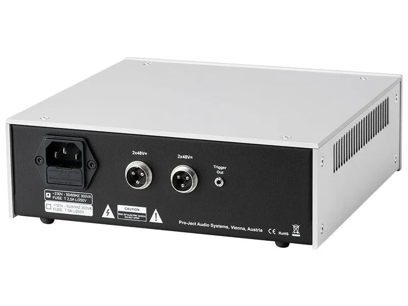 Pro-Ject Power Box DS2 Amp SILVER Alimentatore Box line Serie Box Design DS2