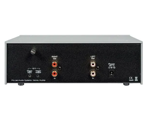 Pro-ject PHONO BOX DS2 SILVER Stadio PHONO per testine MM/MC. Circuitazione Dual Mono