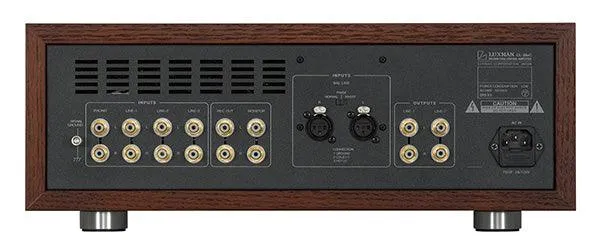 Luxman CL-38UC Preamplificatore stereo Hi-End equipaggiato con valvole Slovakia JJ Electronics ECC803 e ECC802