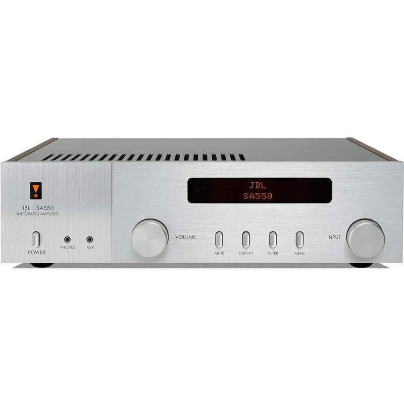 JBL SA550 Amplificatore integrato 2x90W su 8ohm e 2x150W su 4ohm. Stadio finale di potenza in classe G