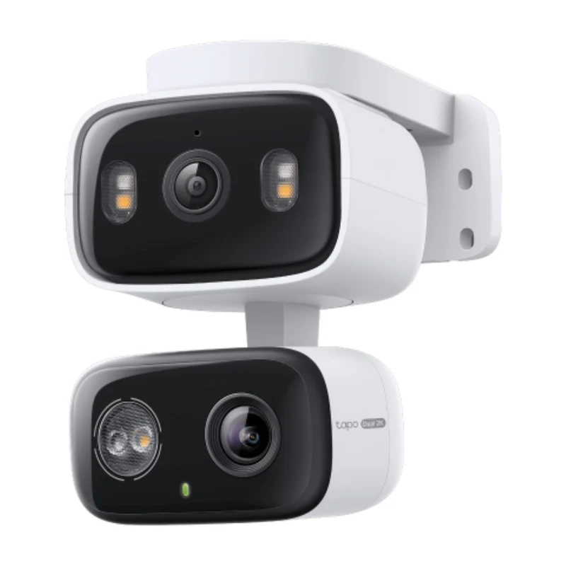TP-Link Cámara de Seguridad 360º con Doble Lente para Interior y Exterior, Tapo C246D