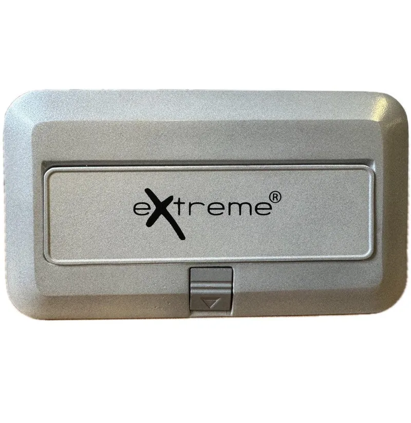 EXTREME GB4XM GROUND BOX DA INCASSO CON 4 CONNETTORI XLR MASCHIO