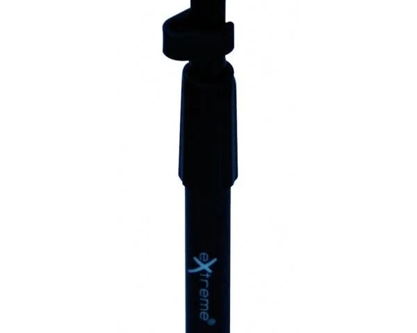 EXTREME MS2B ASTA MICROFONO BASE PESATA REGOLABILE SUPPORTO DA TAVOLO + ADATTATORE PER PINZA MICROFONICA