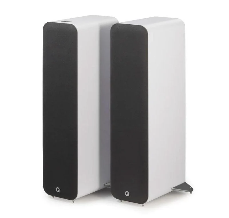 Q Acoustics M40 diffusori da pavimento attivi amplificati, Bluetooth® 5.0 aptX HD e aptX Low Latency
