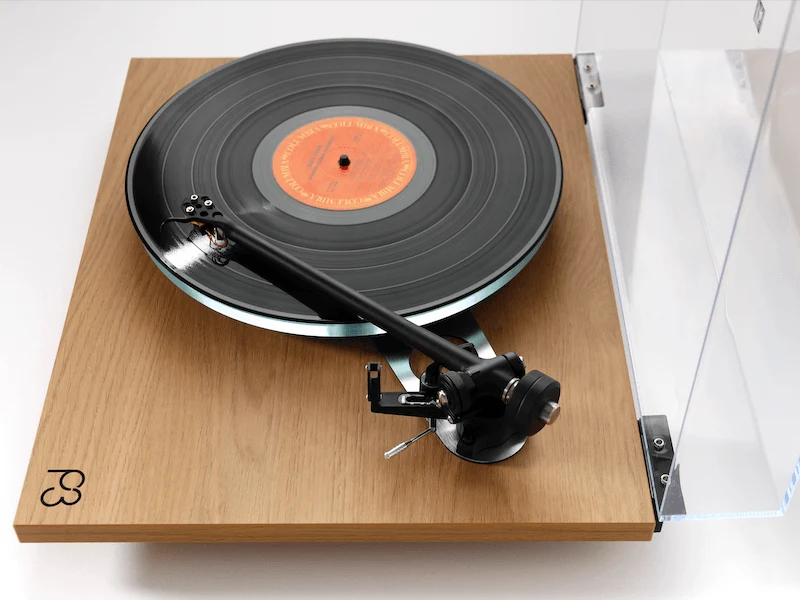REGA Planar 3 LIGHT OAK Giradischi con piatto in vetro 12mm, braccio RB330 cavo REGA e motore 24V