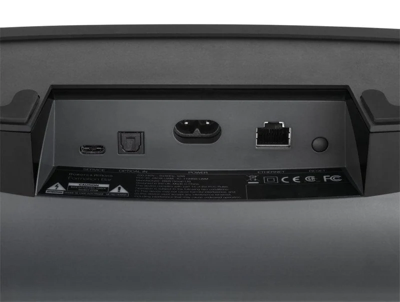 B&W Formation Bar Soundbar 9 unità di trasmissione ottimizzate 96kHz/24 bit
