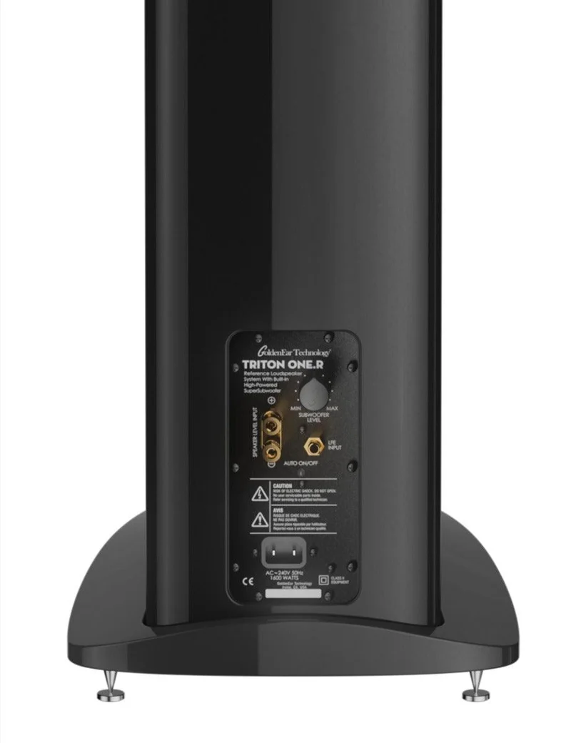 GOLDENEAR TRITON ONE.R Coppia diffusori full-range hi-end da pavimento 3 vie con subwoofer e radiatori passivi 650W