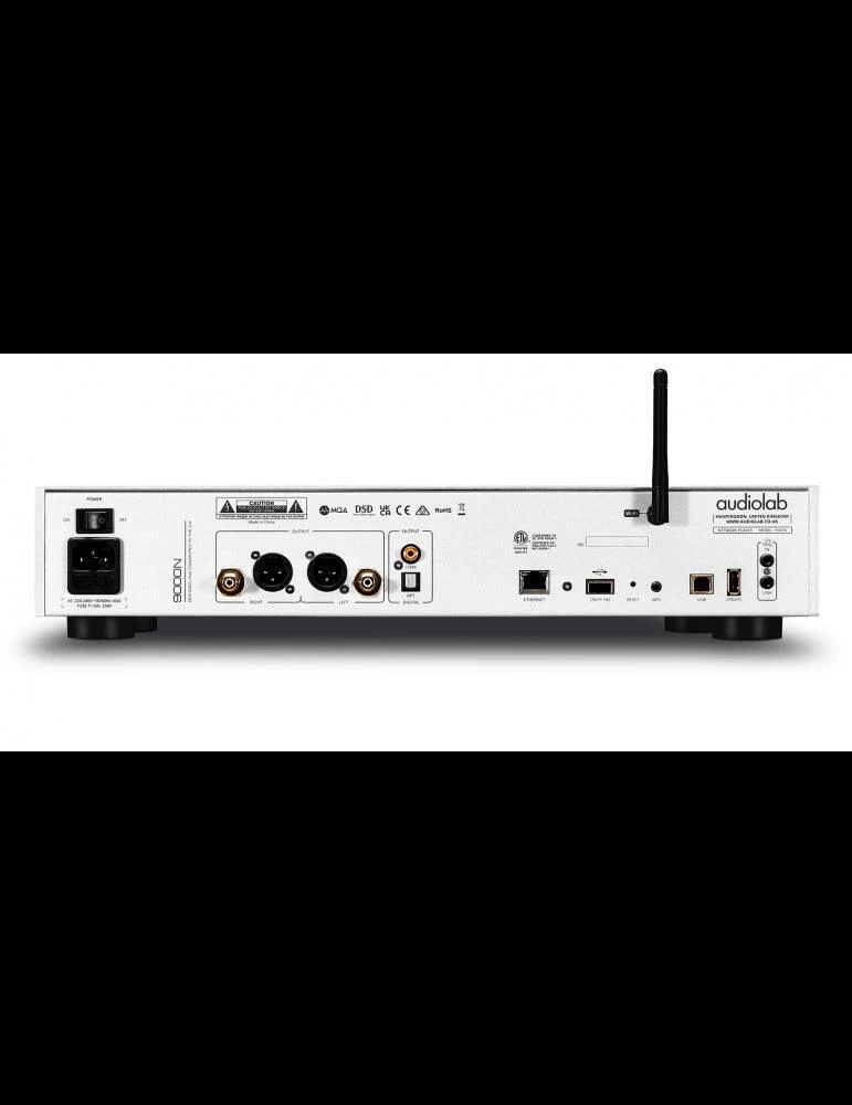 Audiolab 9000N SILVER Streamer di rete wi-fi con piattaforma di streaming Lumin DAC ESS Sabre ES9038Pro 32bit