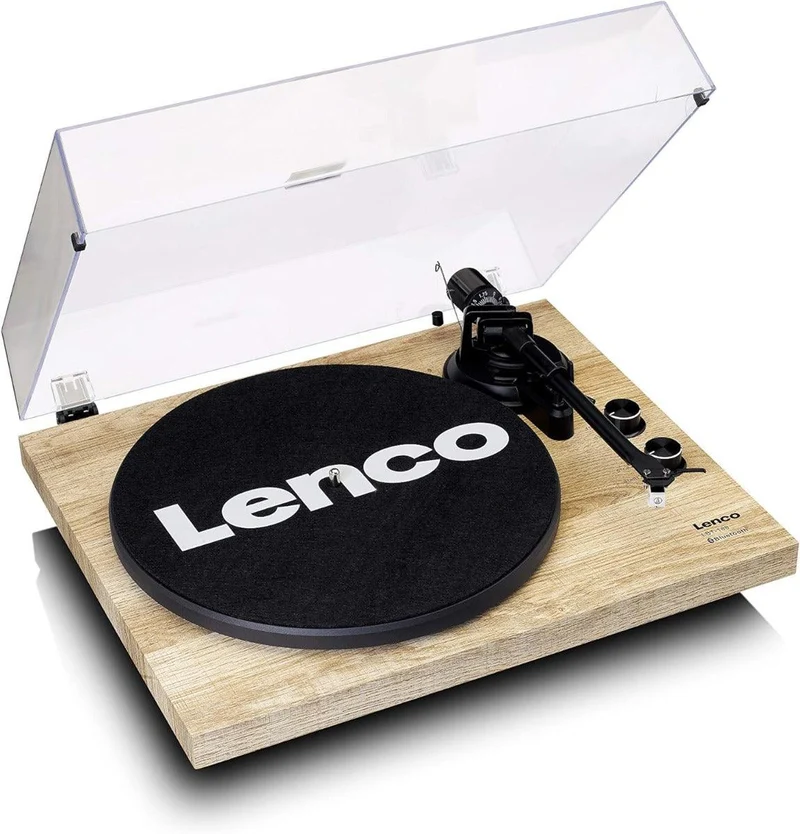 LENCO LBT-188 Giradischi slim con Bluetooth,Porta USB per connessione a PC