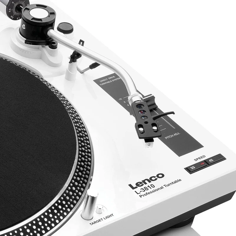 Lenco L-3810 Giradischi a trazione diretta con uscita USB, Registrazione del disco in vinile via PC