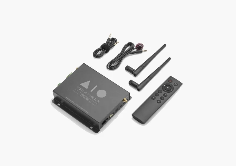 Triangle A50 PRO Amplificatore streamer di rete multiroom per applicazioni Custom Install, 50W x 2
