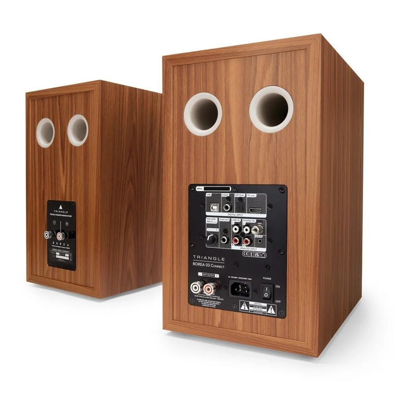 Triangle BR03 CONNECT Coppia diffusori attivi bluetooth da stand 2 vie bass-reflex 2 x 60W