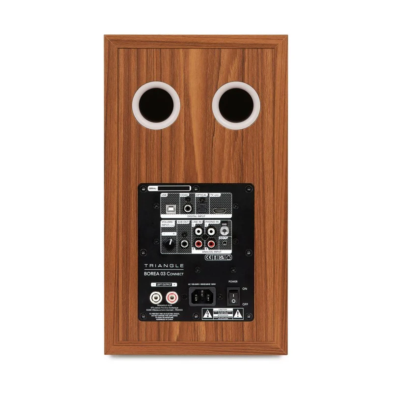 Triangle BR03 CONNECT Coppia diffusori attivi bluetooth da stand 2 vie bass-reflex 2 x 60W