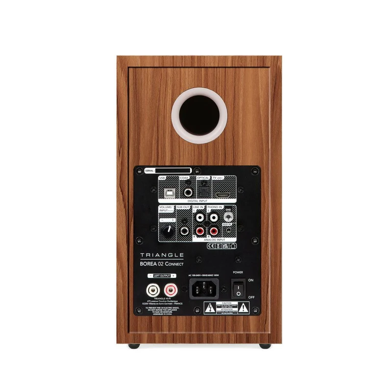 Triangle BR02 CONNECT Coppia diffusori attivi bluetooth da stand 2 vie bass-reflex da 50W
