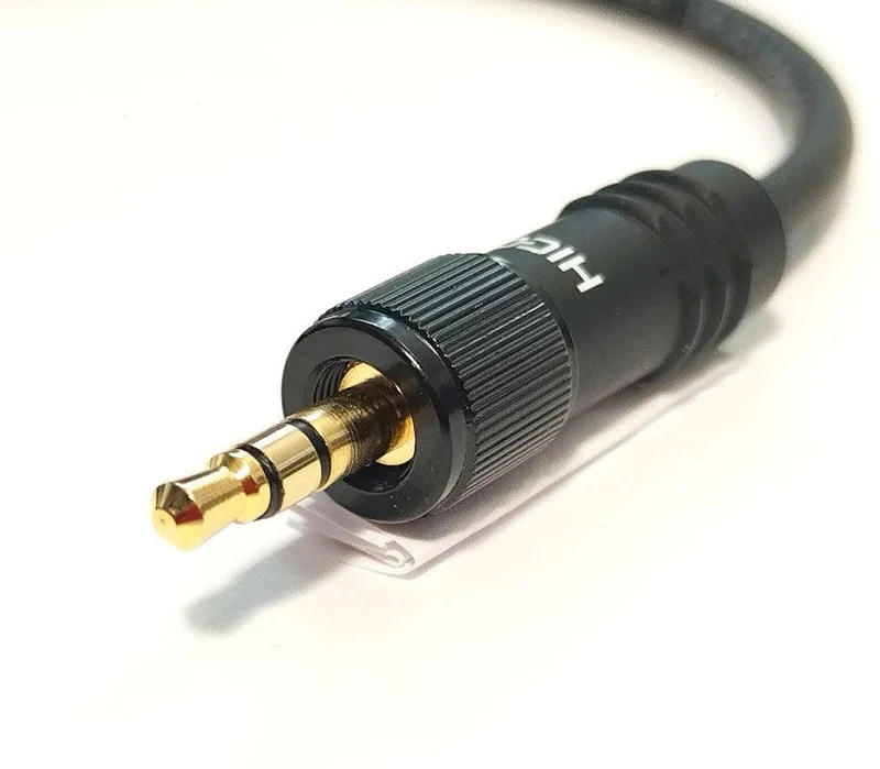 EXTREME CAVO ADATTATORE DA SHURE TQG MINI CANNON 4 POLI NEUTRIK REAN MASCHIO A MINI JACK 3.5 SENNHEISER EW MASCHIO