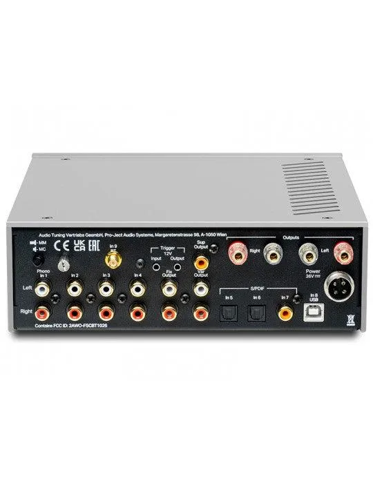Pro-ject STEREO BOX DS3 Amplificatore integrato digitale 2x150W. Stadio alimentazione a impulsi PWM. Bluetooth aptX HD V5.0