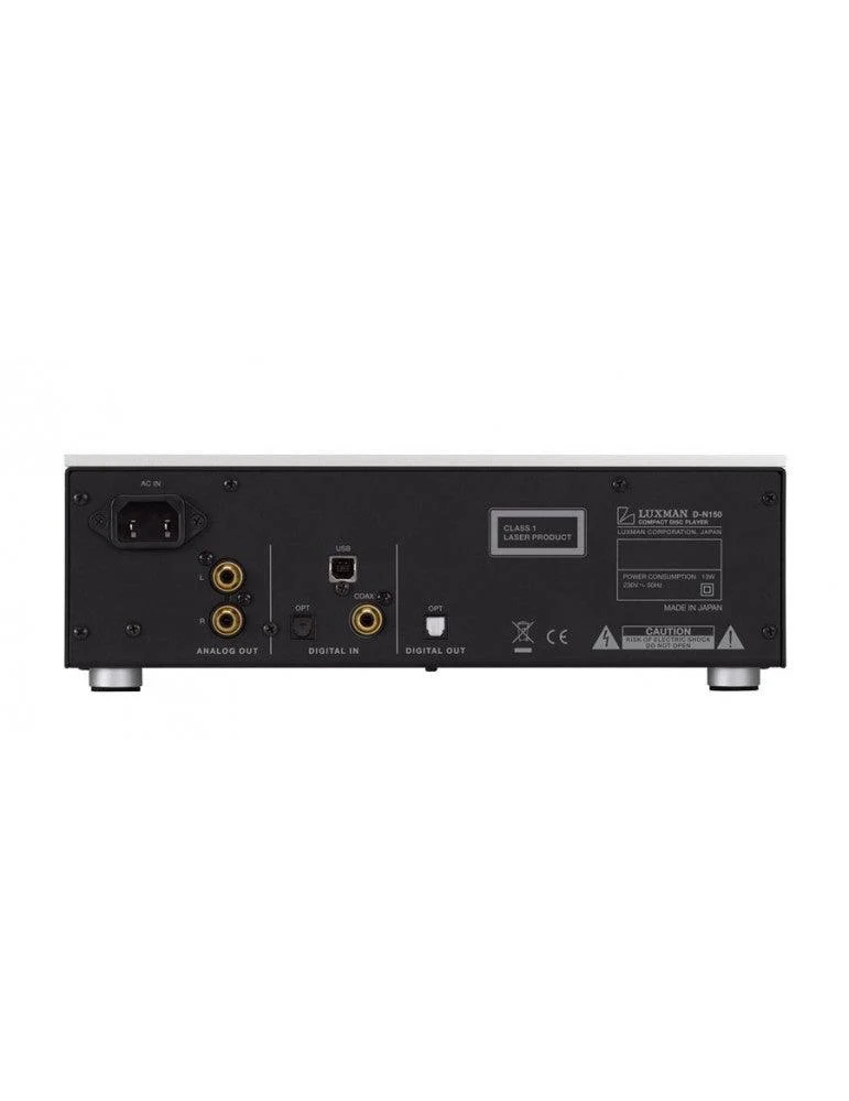 Luxman D-N150 Lettore di CD stereo, convertitore D/A TI PCM 5102A 192kHz/32bit uscite analogiche RCA
