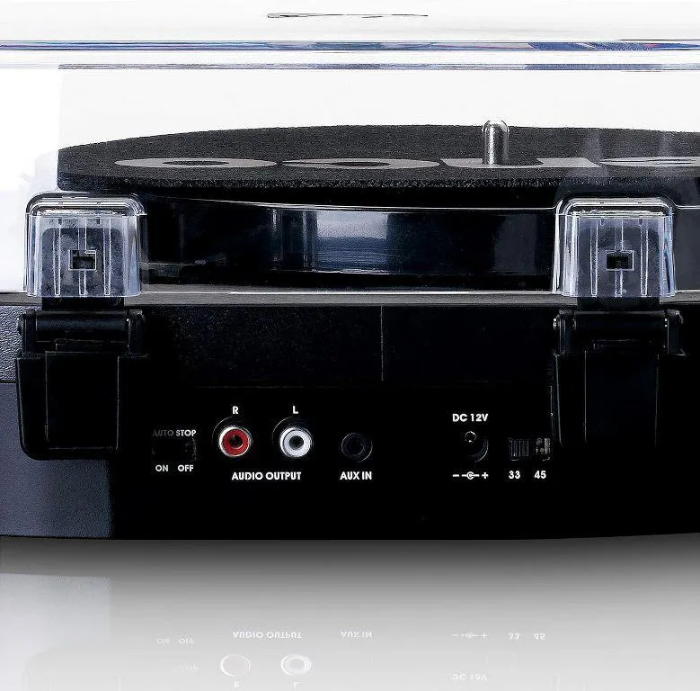 Lenco LS-40 Giradischi a 2 velocità con diffusori incorporati Amplificatore stereo integrato