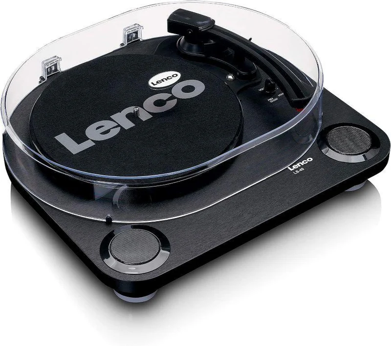 Lenco LS-40 Giradischi a 2 velocità con diffusori incorporati Amplificatore stereo integrato