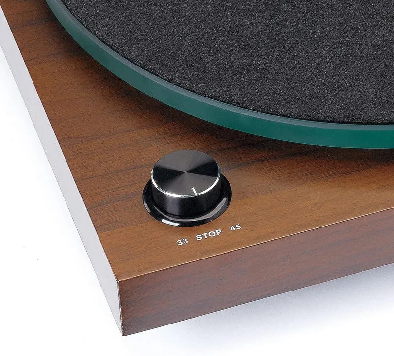 Lenco LBT-225WA Giradischi con Bluetooth 5.3, Piatto in vetro, Testina Audio Technica AT-VM95E