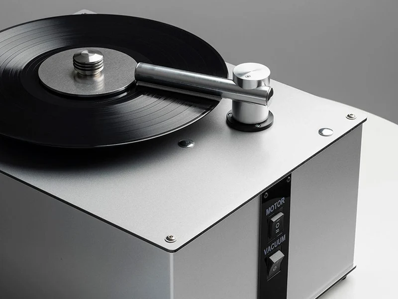 Pro-ject VC-S2 ALU Macchina lavadischi semi automatica ultraveloce, motore 30rpm