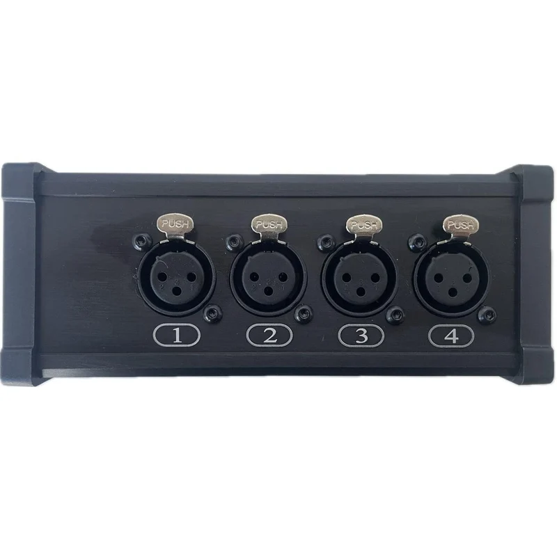 EXTREME RSAB5-4F MINI STAGEBOX EXTENDER AUDIO - DMX SU RJ45 CON 4 CONNETTORI XLR FEMMINA