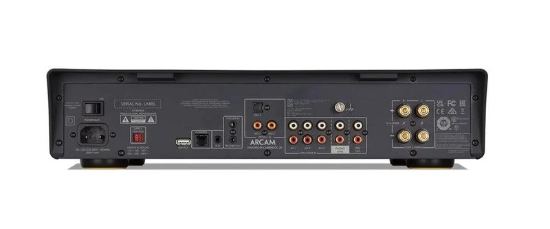 Arcam A15 Radia Amplificatore integrato 2 canali da 120W, Bluetooth 5.2 Aptx Adaptive