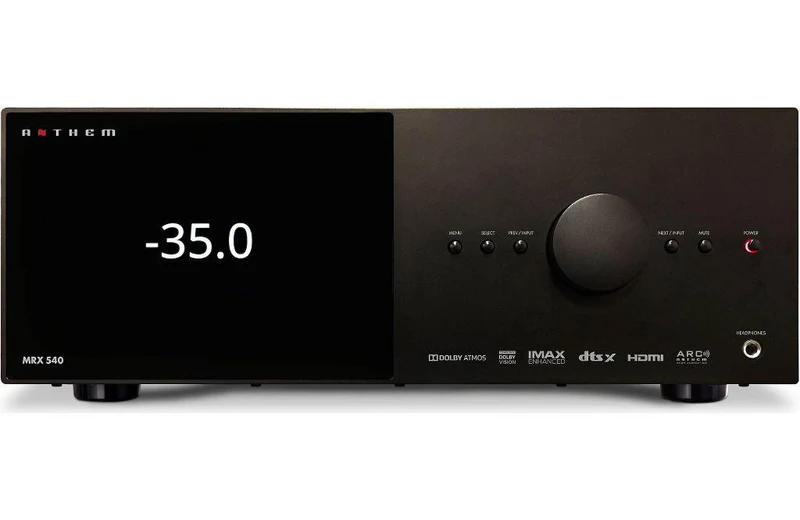 ANTHEM MRX540 8K Sintoamplificatore A/V 7.2 canali 5x100W, Bluetooth 4.2, Airplay2, WiFi e Ethernet, 8K Ultra HD