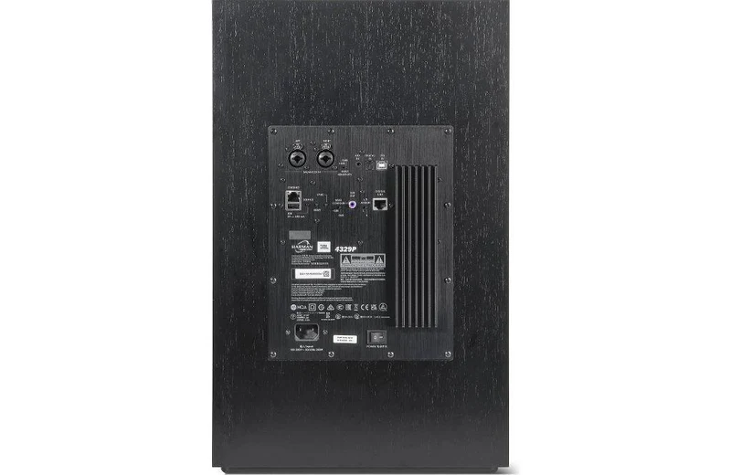JBL 4329P Diffusori amplificati da stand a 2 vie in bass reflex 600W, Woofer da 20cm